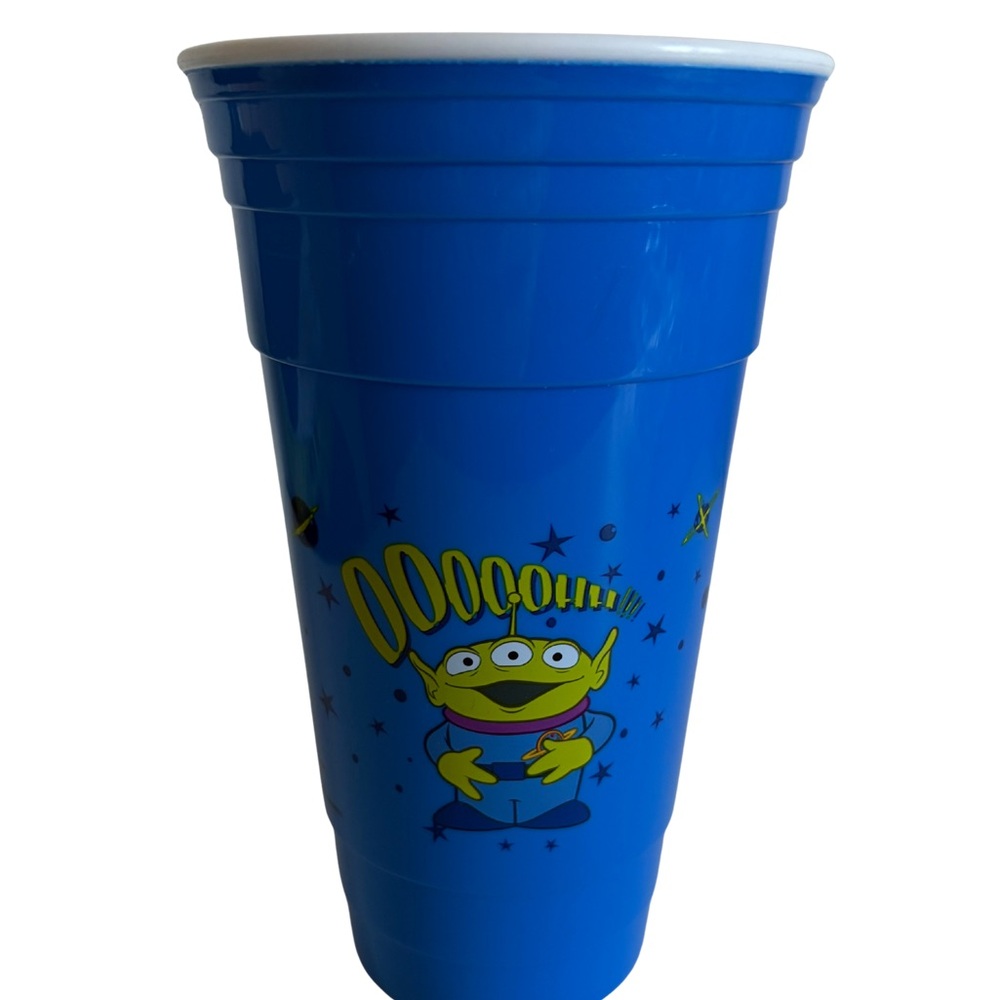 💛 BOXLUNCH- Disney Pixar Toy Story Pizza Planet Travel Cup, 32 oz.